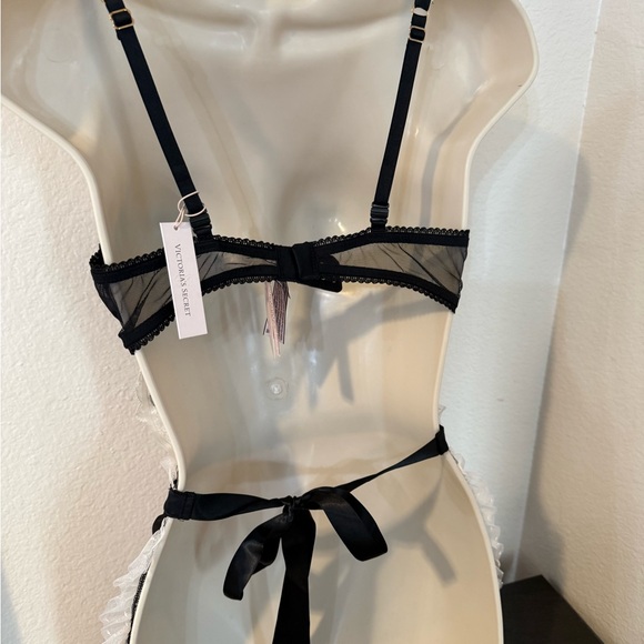 NWT Victoria’s Secret French maid 2 piece lingerie MEDIUM - Picture 2 of 6